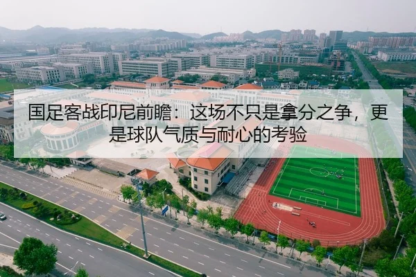 国足客战印尼前瞻：这场不只是拿分之争，更是球队气质与耐心的考验